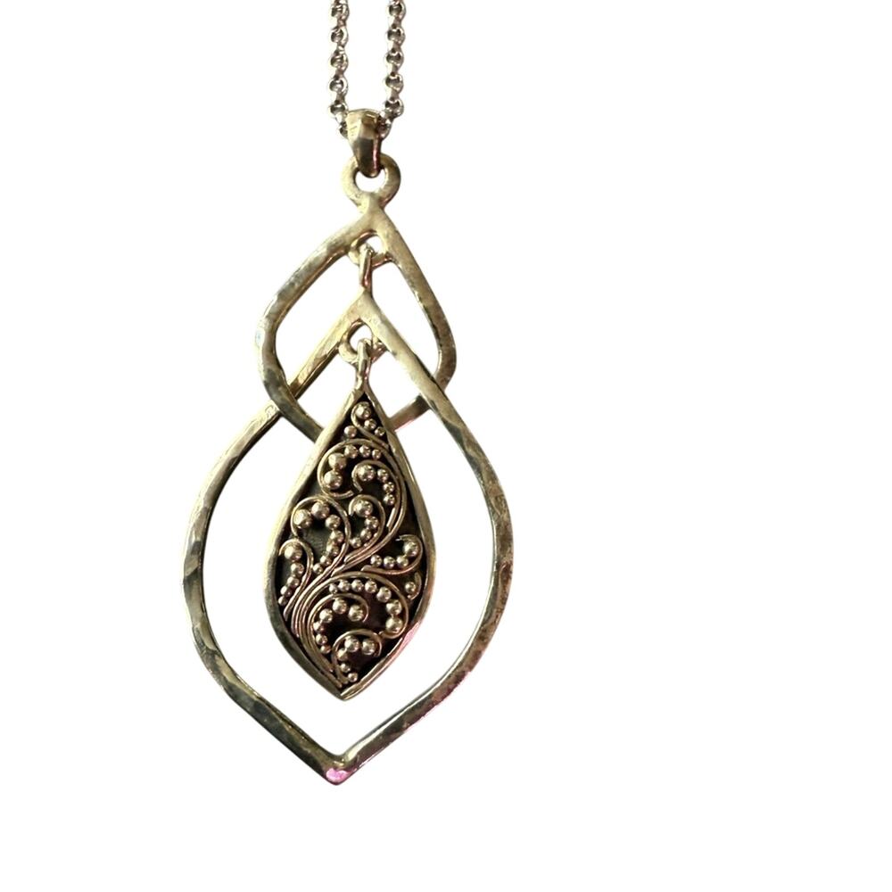 Lois Hill 925 Sterling Silver Pendant & Necklace